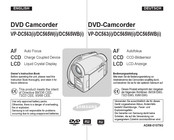 Samsung VP-DC563 Bedienungsanleitung