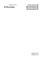 Electrolux ECM38131W Gebrauchsanleitung