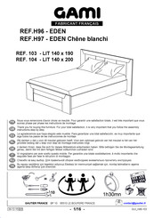 Gami EDEN H97 Bedienungsanleitung