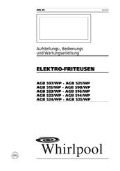 Whirlpool AGB 597/WP Aufstellungs-, Bedienungs Und Wartungsanleitung