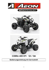Aeon COBRA 400 EFI SM Bedienungsanleitung