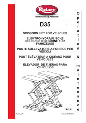 Rotary D35 Bedienungsanleitung