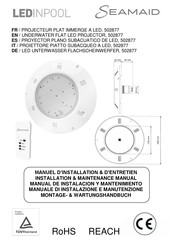 Seamaid LEDINPOOL Montage-& Wartungshandbuch