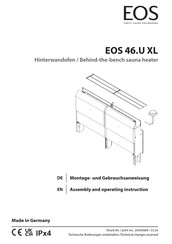 EOS 46.U XL Montage- Und Gebrauchsanweisungen