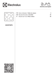 Electrolux GK58TSIPO Benutzerinformation