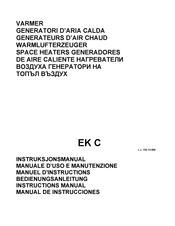 BIEMMEDUE EK 15 C Bedienungsanleitung