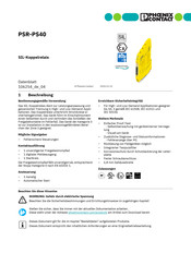 Phoenix Contact PSR-PS40 Bedienungsanleitung