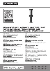 Parkside 392672 2201 Montage-Und Sicherheitshinweise