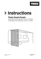 Thule Rain Blocker G2 Bedienungsanleitung