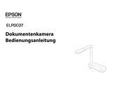 Epson ELPDC07 Bedienungsanleitung
