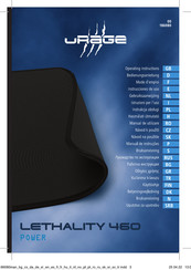 uRAGE LETHALITY 460 POWER Bedienungsanleitung