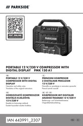 Parkside PMK 150 A1 Bedienungs- Und Sicherheitshinweise Originalbetriebsanleitung