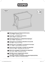 Kesper 19437 Montageanleitung & Sicherheitshinweise