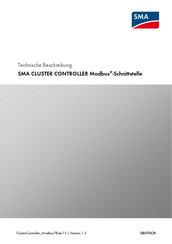SMA CLUSTER CONTROLLER Technische Beschreibung