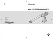 Bosch Professional GCG 18V-600 Originalbetriebsanleitung