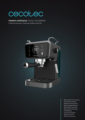 cecotec POWER ESPRESSO TOUCH COLDBREW Bedienungsanleitung