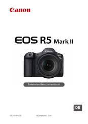 Canon EOS R5 Mark II Erweitertes Benutzerhandbuch
