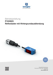 Wenglor P1KH023 Betriebsanleitung