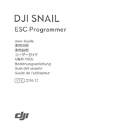 DJI SNAIL ESC Bedienungsanleitung