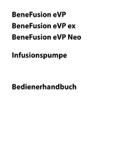 Mindray BeneFusion eVP ex Bedienerhandbuch