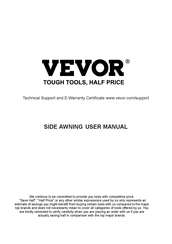 Vevor H088 Bedienungsanleitung