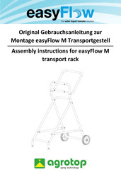 agrotop easyFlow M Original-Gebrauchsanleitung