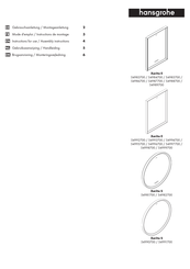 HANSGROHE Xarita S 54990700 Gebrauchsanleitung Und Montageanleitung