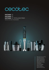 cecotec KATANA 15 Bedienungsanleitung