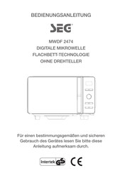 Seg MWDF 2474 Bedienungsanleitung