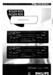 Philips RC659 RDS Bedienungsanleitung
