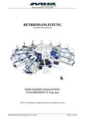 MHM X-Type plus SPCX 10 Betriebsanleitung