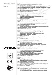 Stiga CS 80 Li Gebrauchsanweisung