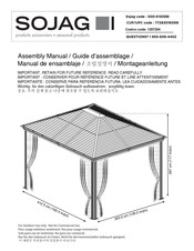 Sojag 500-8163308 Montageanleitung