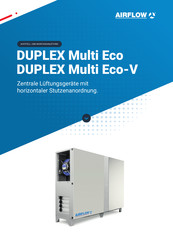 Airflow DUPLEX 4500 Multi Eco-N Aufstell- Und Montageanleitung