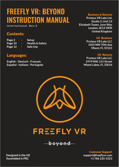 Freefly VR BEYOND Bedienungsanleitung