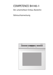 AEG COMPETENCE B4140-1 Gebrauchsanweisung