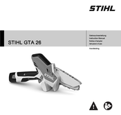 Stihl GTA 26 Gebrauchsanleitung