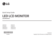 LG 24BA560-B Kurzanleitung Zur Einrichtung