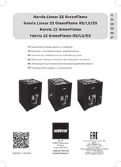 Harvia 22 GreenFlame Anleitung Für Montage Und Gebrauch