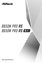 ASROCK B650M PRO RS Benutzerhandbuch