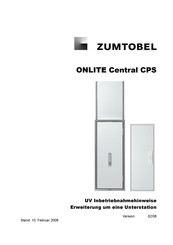 Zumtobel ONLITE Central CPS H Inbetriebnahmehinweise