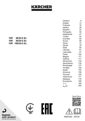 Kärcher IVR 40/24-2 Sc Originalbetriebsanleitung