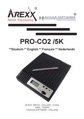Arexx PRO-CO2 Bedienungsanleitung