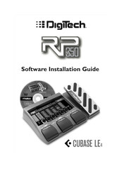 Digitech RP350 Software Installationsanleitung
