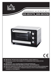 HOMCOM 800-083V70 Bedienungsanleitung