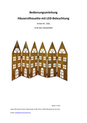 Westerholt 2581 Bedienungsanleitung