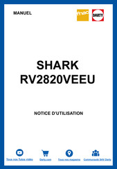 Shark POWERDETECT RV2820VEEU Bedienungsanleitung