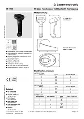 Leuze electronic 50114513 Bedienungsanleitung