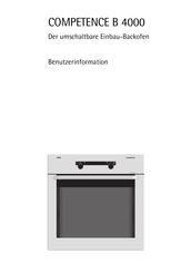 AEG COMPETENCE B 4000 Benutzerinformation