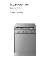 AEG ÖKO FAVORIT 4231 i Benutzerinformation